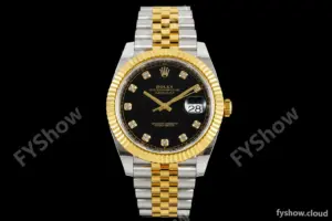 Rolex - Datejust 126333 41mm 904L Gain Weight Jub Flt YG/SS Blk/Dia ARF SH3235