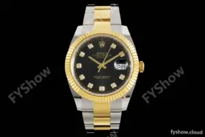 Rolex - Datejust 126333 41mm 904L Gain Weight Oys Flt YG/SS Blk/Dia ARF SH3235