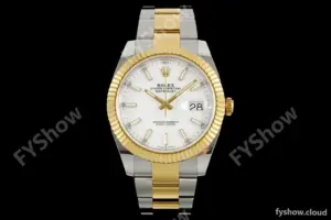 Rolex - Datejust 126333 41mm 904L Gain Weight Oys Flt YG/SS Wht/Stk ARF SH3235