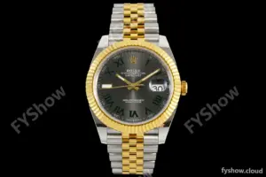 Rolex - Datejust 126333 41mm Wimbledon 904L Gain Weight Jub Flt YG/SS Grey/Rmn ARF SH3235