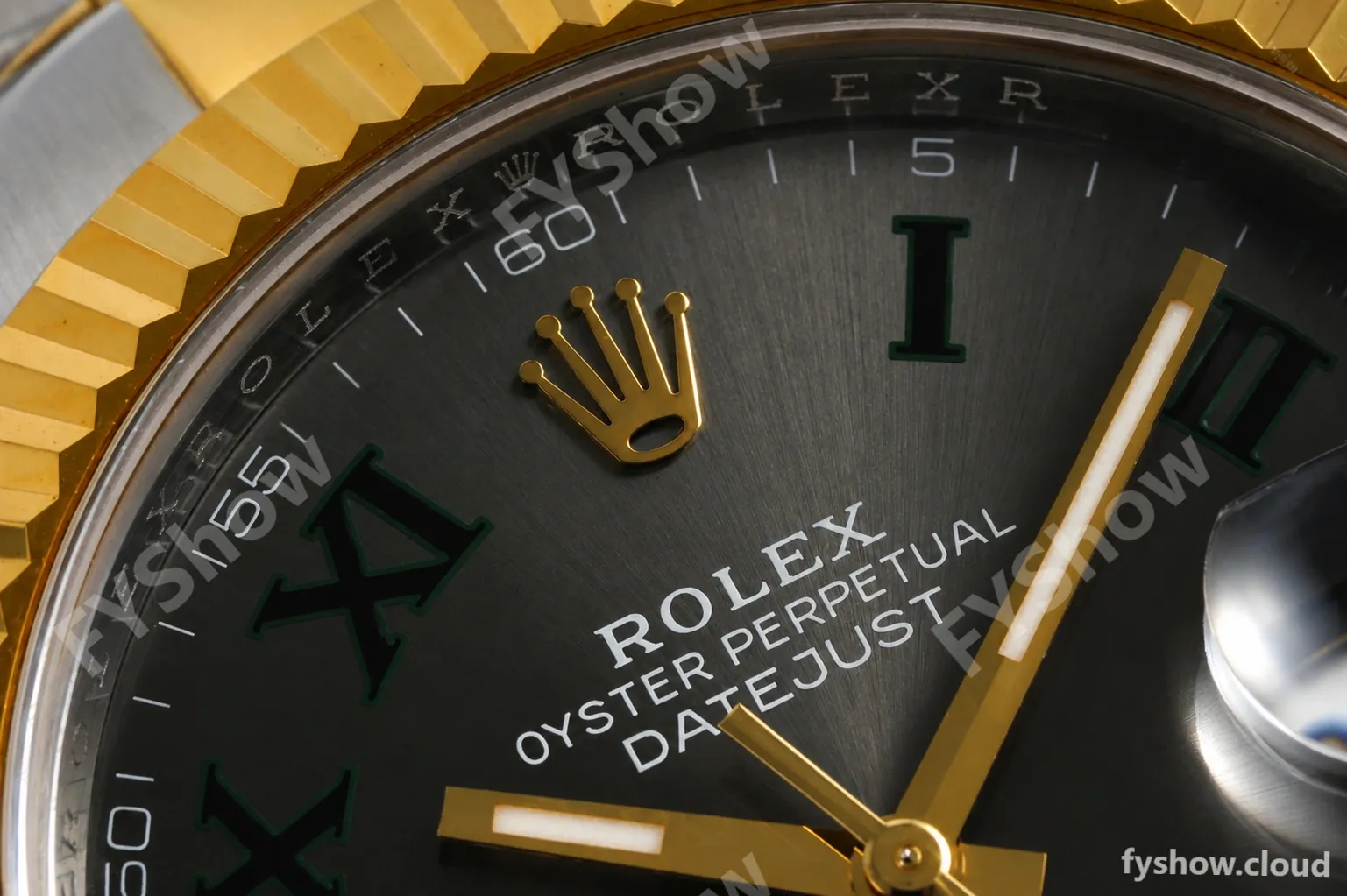 Rolex - Datejust 126333 41mm Wimbledon 904L Gain Weight Oys Flt YG/SS Grey/Rmn ARF SH3235 - Image 2