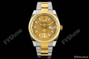 Rolex - Datejust 126333 41mm 904L Gain Weight Oys Flt YG/SS G-Wave/Stk ARF SH3235