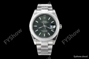 Rolex - Datejust 126334 41mm Oys Flt 904L SS/SS F-Grn/Stk VSF VS3235