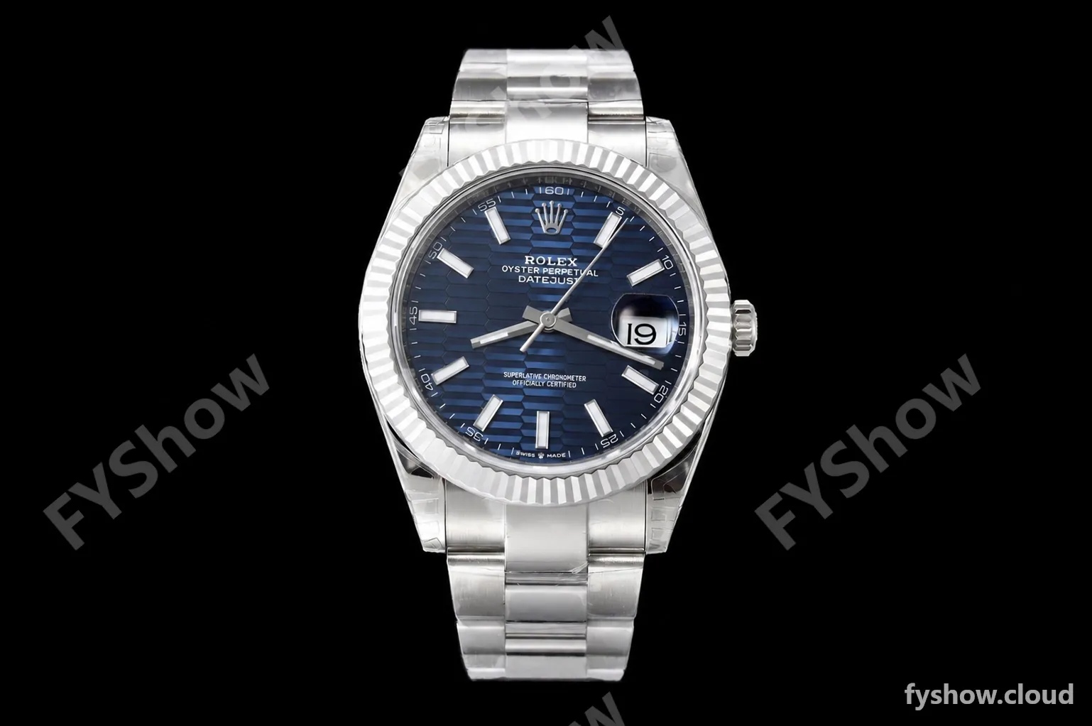 Rolex - Datejust 126334 41mm Oys Flt 904L SS/SS F-Blu/Stk VSF VS3235
