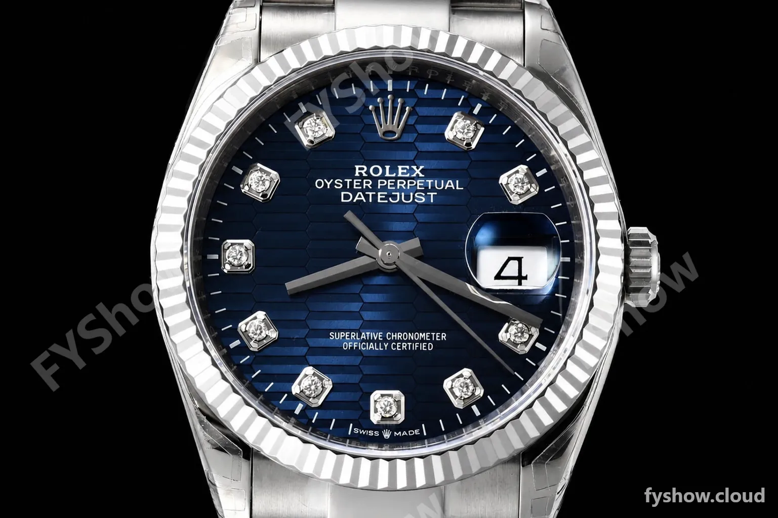 Rolex - Datejust 126234 36mm Oys Flt 904L SS/SS Blu/Dia VSF VS3235 - Image 2