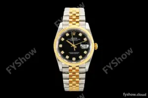 Rolex - Datejust 126233 36mm Jub Flt 904L YG/SS Blk/Dia ARF SH3235
