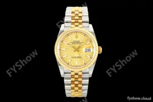 Rolex - Datejust 126233 36mm Jub Flt 904L YG/SS G-Wave/Stk ARF SH3235