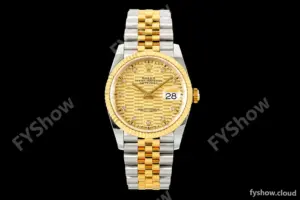 Rolex - Datejust 126233 36mm Jub Flt 904L YG/SS G-Wave/Dia ARF SH3235
