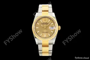 Rolex - Datejust 126233 36mm Oys Flt 904L YG/SS Gold/Stk ARF SH3235