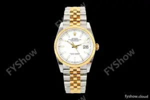 Rolex - Datejust 126233 36mm Jub Flt 904L YG/SS Wht/Stk ARF SH3235