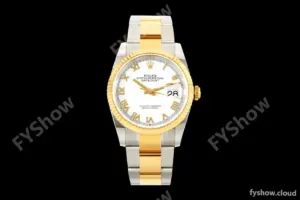 Rolex - Datejust 126233 36mm Oys Flt 904L YG/SS Wht/Rmn ARF SH3235