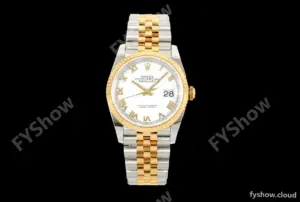 Rolex - Datejust 126233 36mm Jub Flt 904L YG/SS Wht/Rmn ARF SH3235