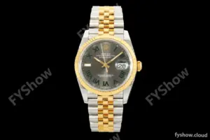 Rolex - Datejust 126233 36mm Jub Flt 904L YG/SS Grey/Rmn Wimbledon Dial ARF SH3235