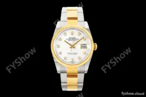 Rolex - Datejust 126233 36mm Oys Flt 904L YG/SS Wht/MOP/Dia ARF SH3235