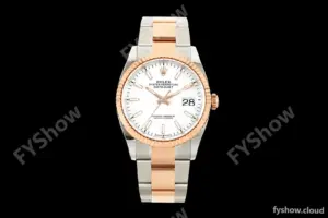 Rolex - Datejust 126231 36mm Oys Flt 904L RG/SS Wht/Stk ARF SH3235