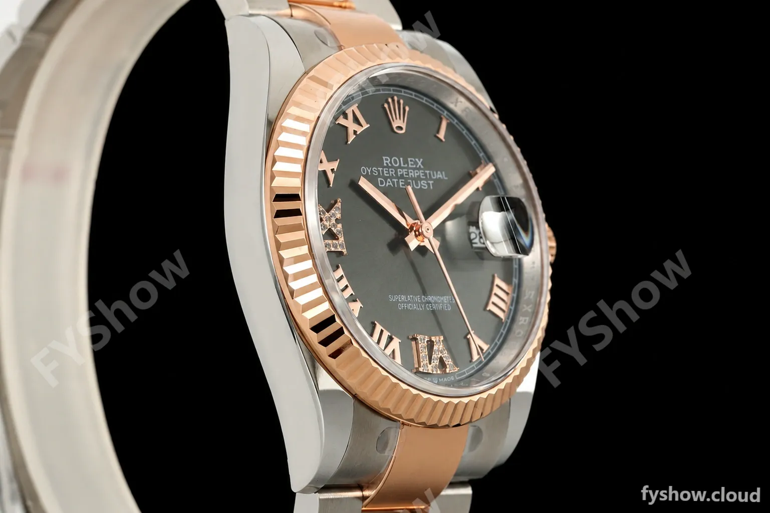 Rolex - Datejust 126231 36mm Oys Flt 904L RG/SS Grey/Rmn ARF SH3235 - Image 2