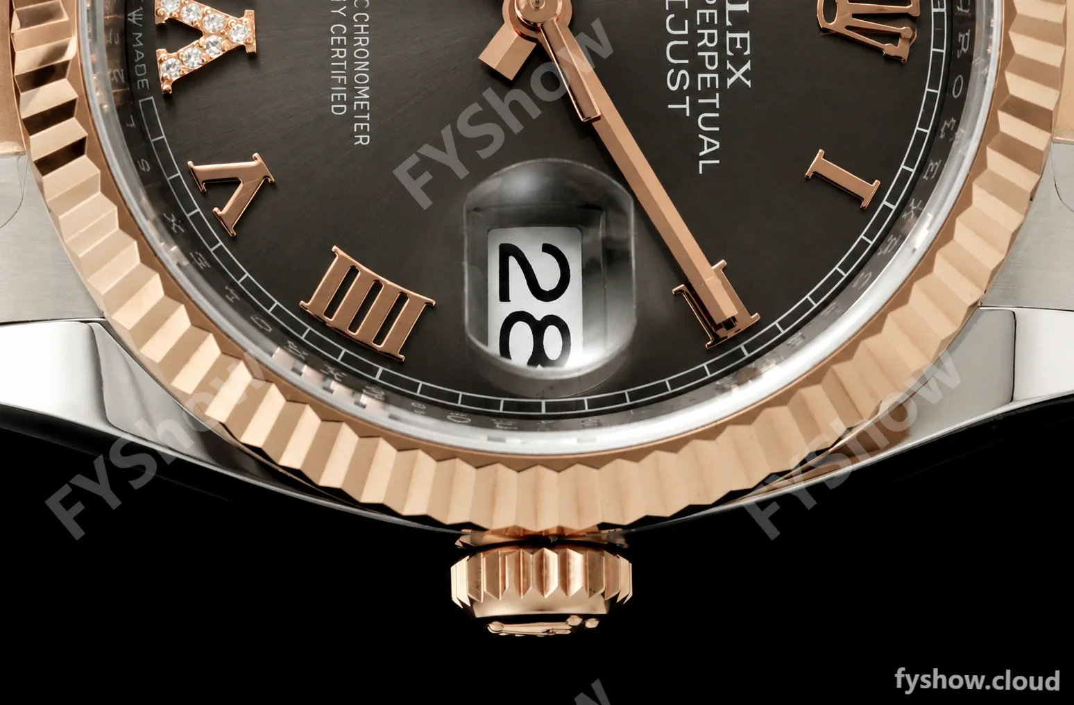 Rolex - Datejust 126231 36mm Oys Flt 904L RG/SS Grey/Rmn ARF SH3235 - Image 3