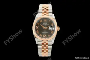 Rolex - Datejust 126231 36mm Jub Flt 904L RG/SS Grey/Rmn ARF SH3235