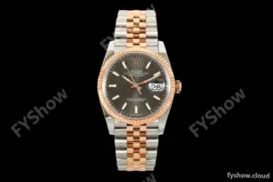 Rolex - Datejust 126231 36mm Jub Flt 904L RG/SS Grey/Stk ARF SH3235