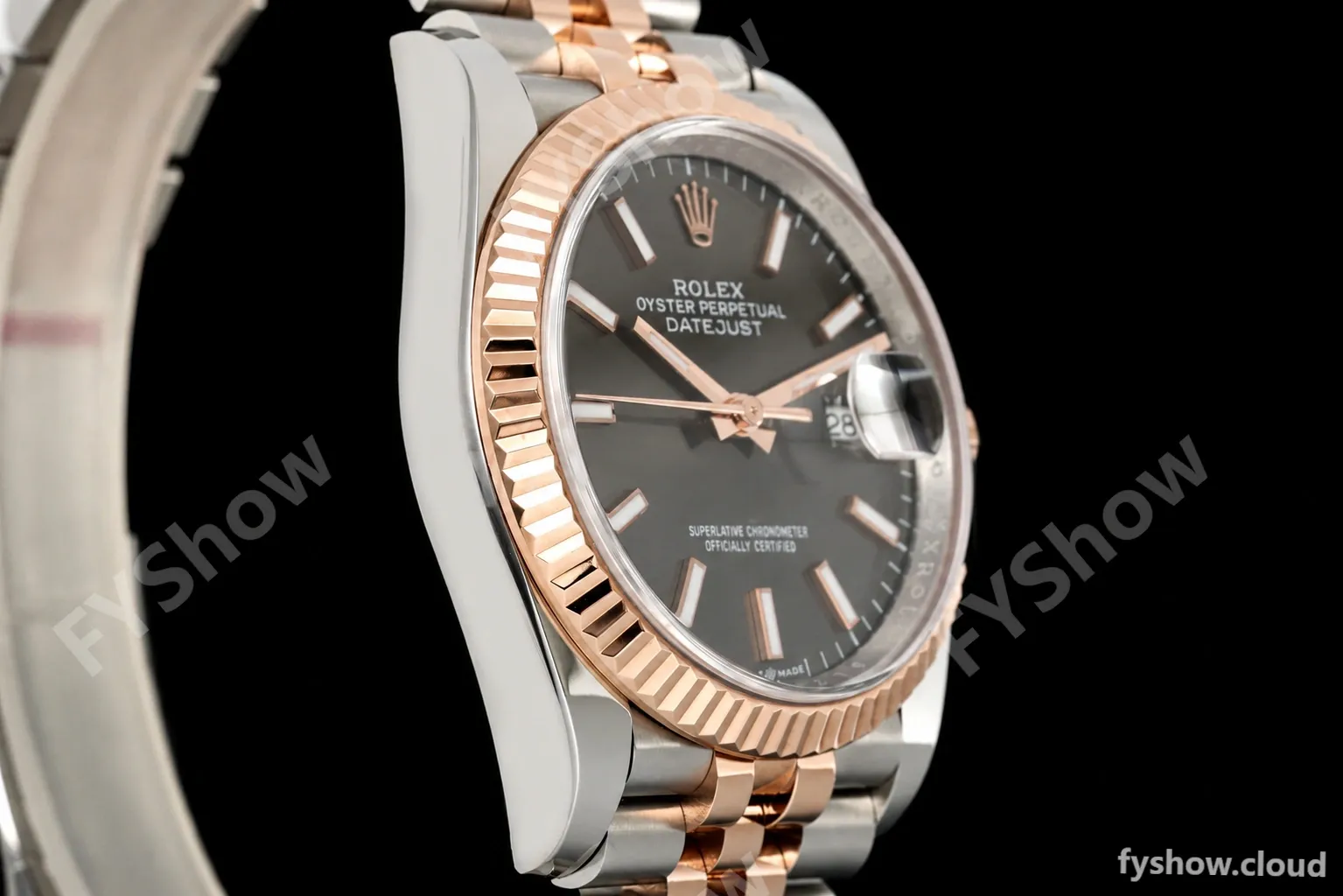 Rolex - Datejust 126231 36mm Jub Flt 904L RG/SS Grey/Stk ARF SH3235 - Image 2