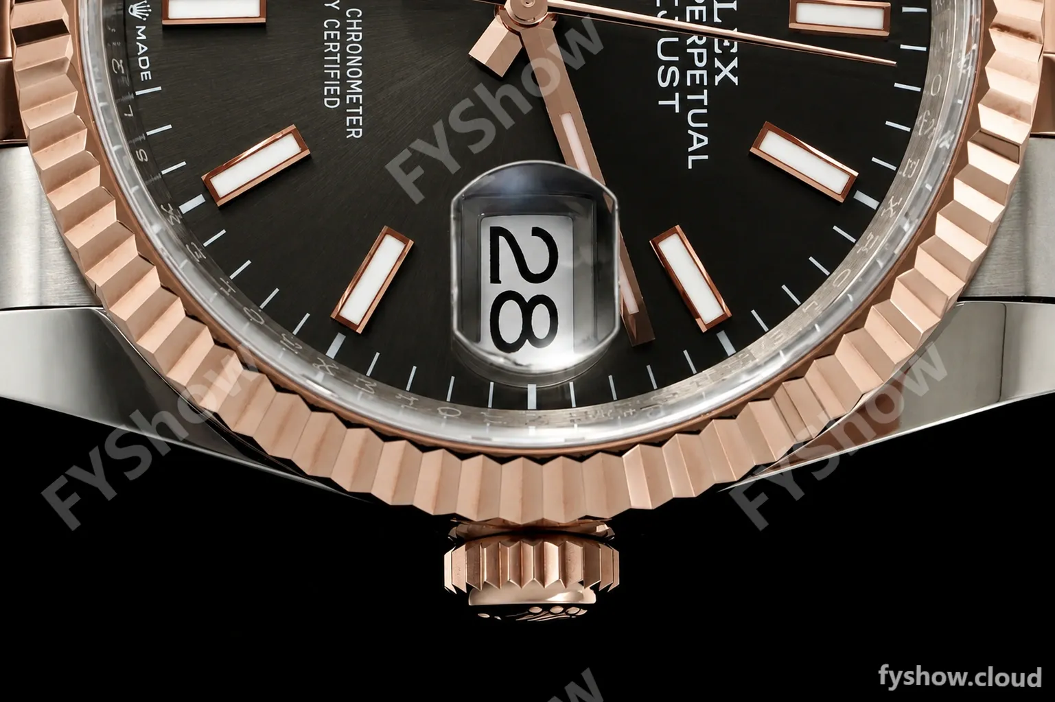 Rolex - Datejust 126231 36mm Jub Flt 904L RG/SS Grey/Stk ARF SH3235 - Image 3