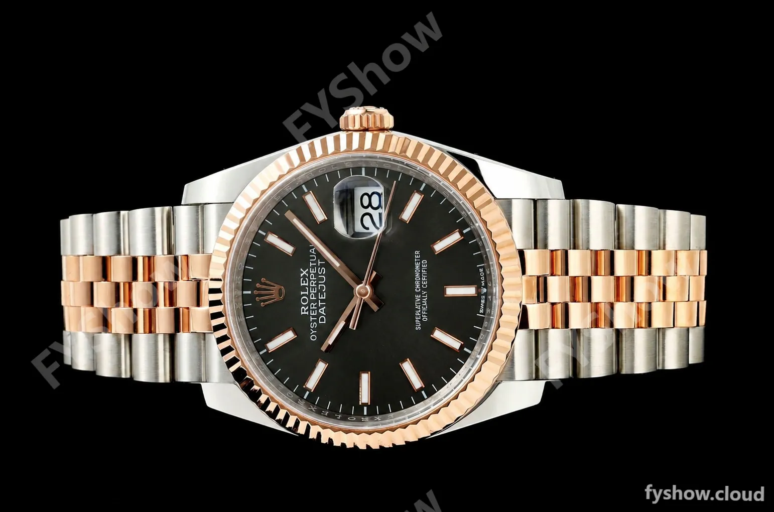 Rolex - Datejust 126231 36mm Jub Flt 904L RG/SS Grey/Stk ARF SH3235 - Image 4