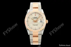 Rolex - Datejust 126231 36mm Oys Flt 904L RG/SS F-Silv/Dia ARF SH3235