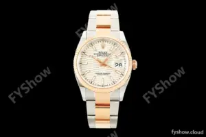 Rolex - Datejust 126231 36mm Oys Flt 904L RG/SS F-Silv/Stk ARF SH3235