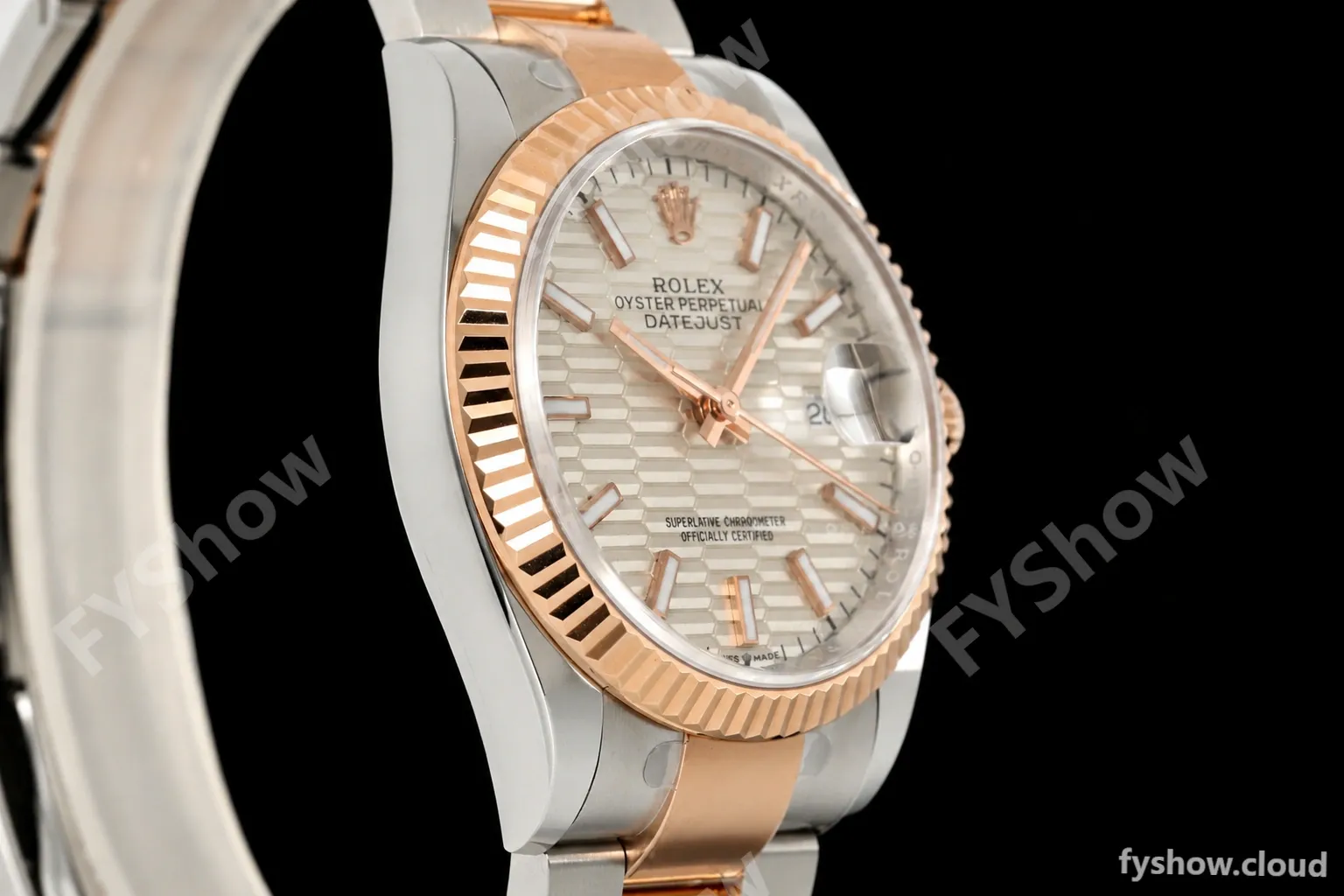 Rolex - Datejust 126231 36mm Oys Flt 904L RG/SS F-Silv/Stk ARF SH3235 - Image 2