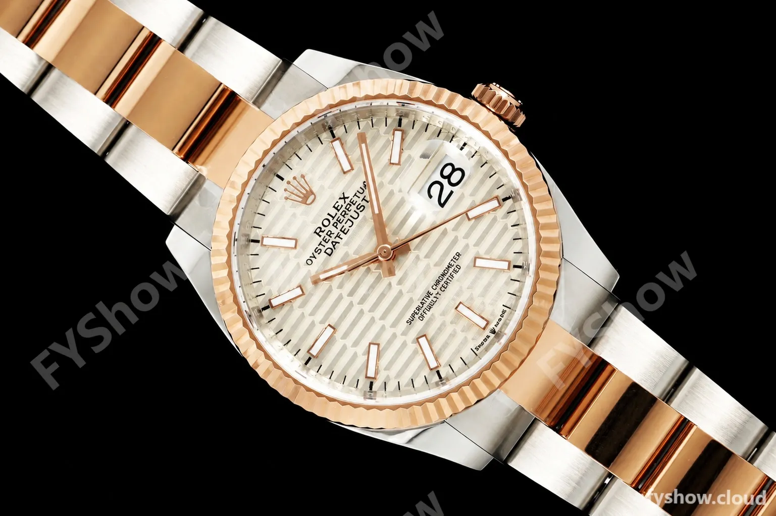 Rolex - Datejust 126231 36mm Oys Flt 904L RG/SS F-Silv/Stk ARF SH3235 - Image 28