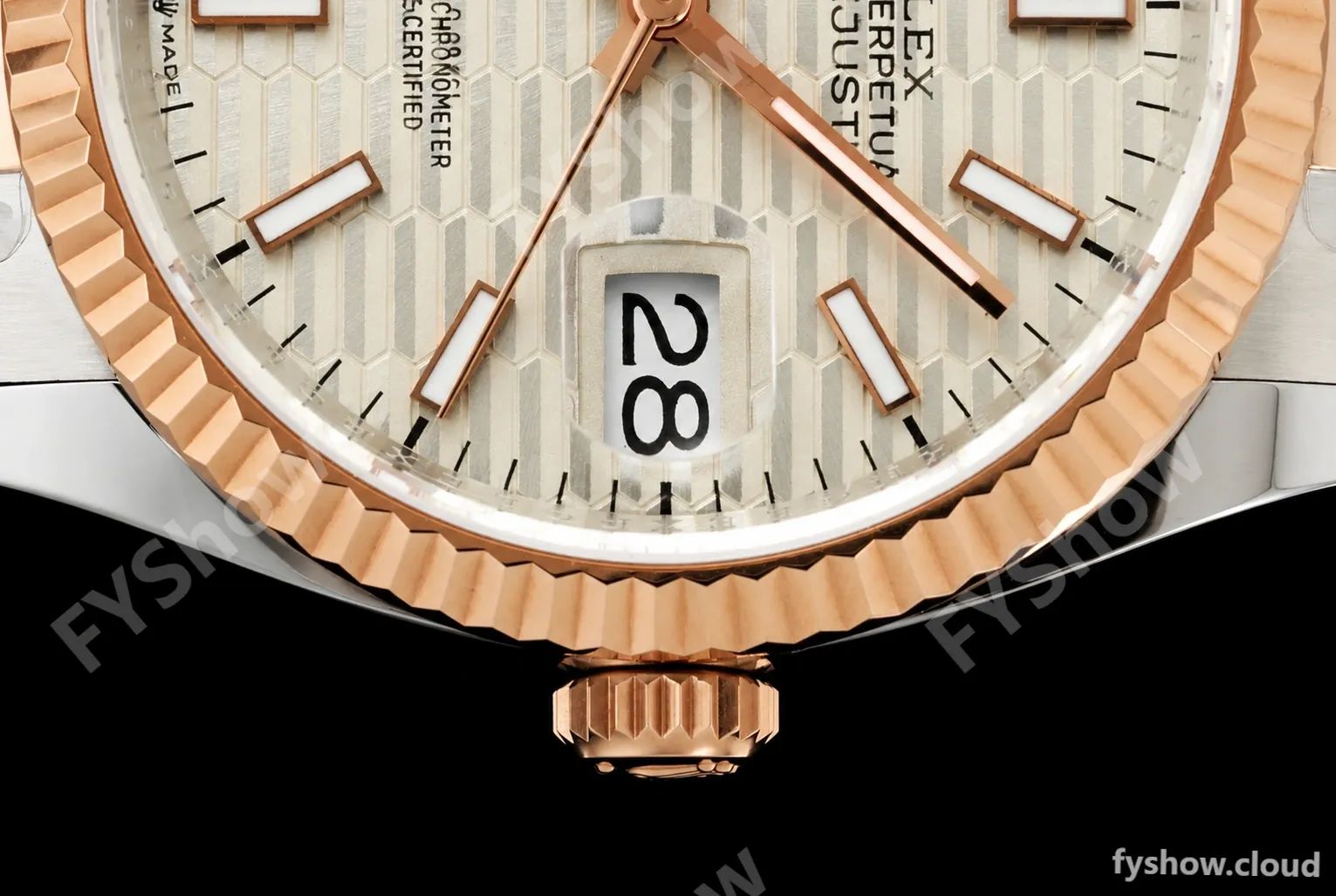 Rolex - Datejust 126231 36mm Oys Flt 904L RG/SS F-Silv/Stk ARF SH3235 - Image 3