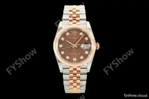 Rolex - Datejust 126231 36mm Jub Flt 904L RG/SS B-Motif/Dia ARF SH3235