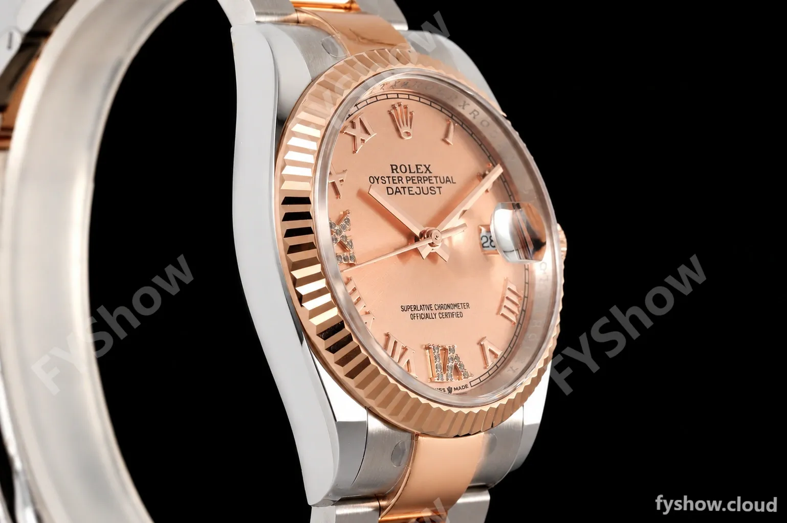 Rolex - Datejust 126231 36mm Oys Flt 904L RG/SS Pink/Rmn ARF SH3235 - Image 2