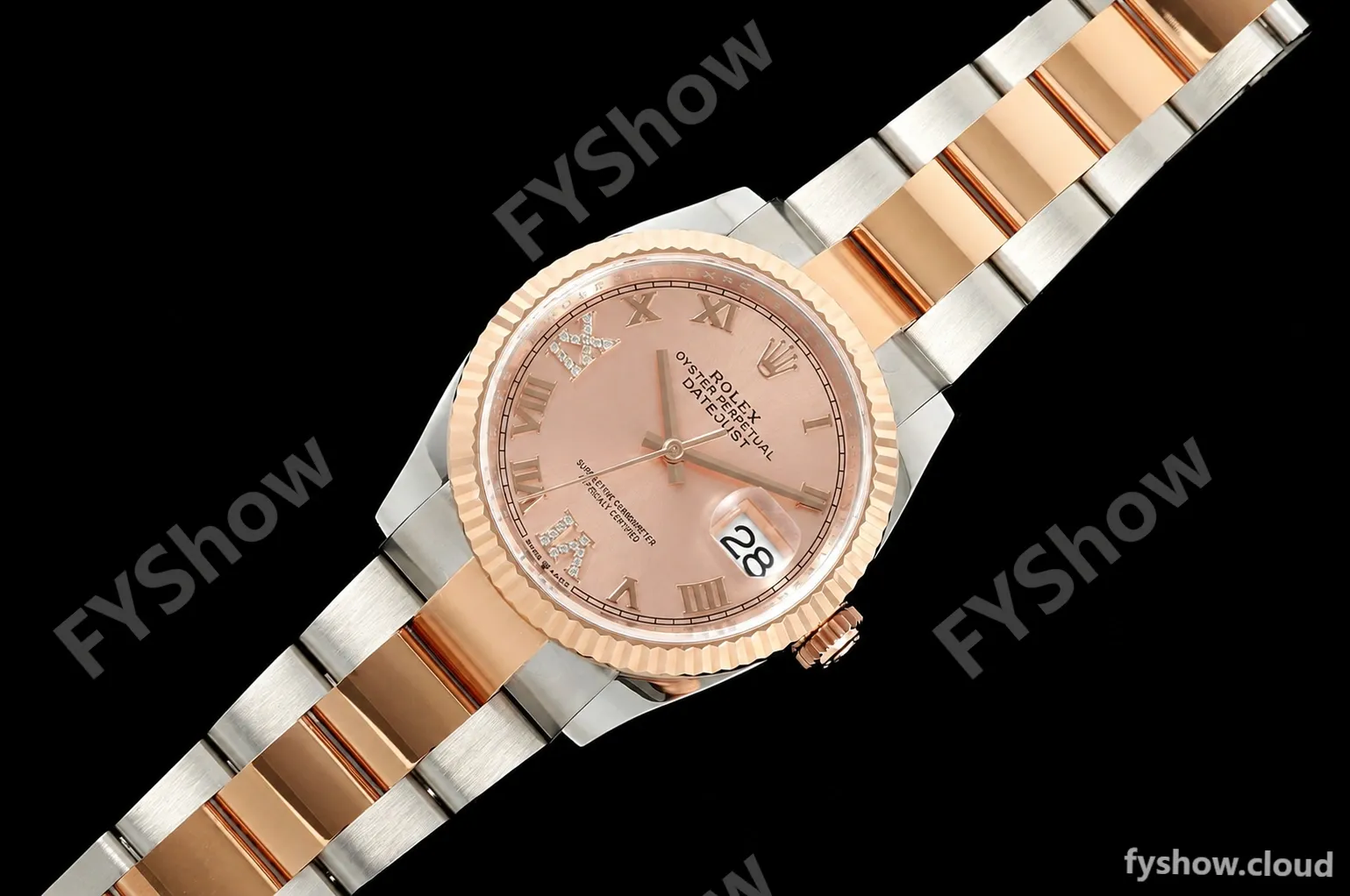 Rolex - Datejust 126231 36mm Oys Flt 904L RG/SS Pink/Rmn ARF SH3235 - Image 26
