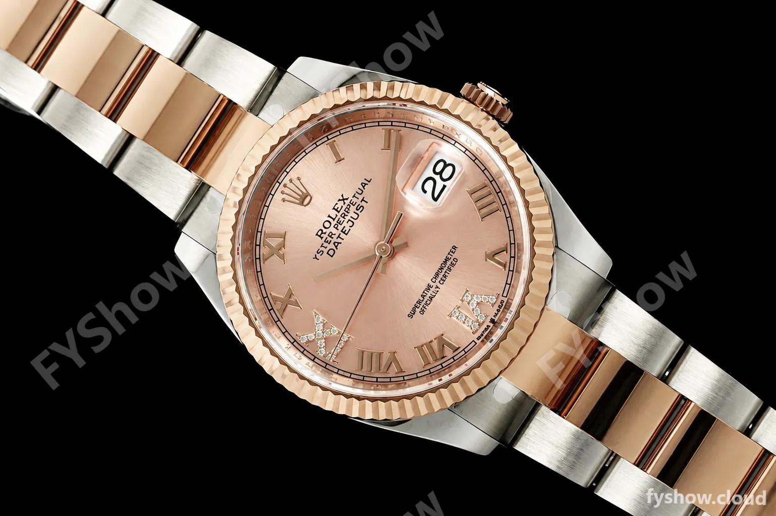 Rolex - Datejust 126231 36mm Oys Flt 904L RG/SS Pink/Rmn ARF SH3235 - Image 27