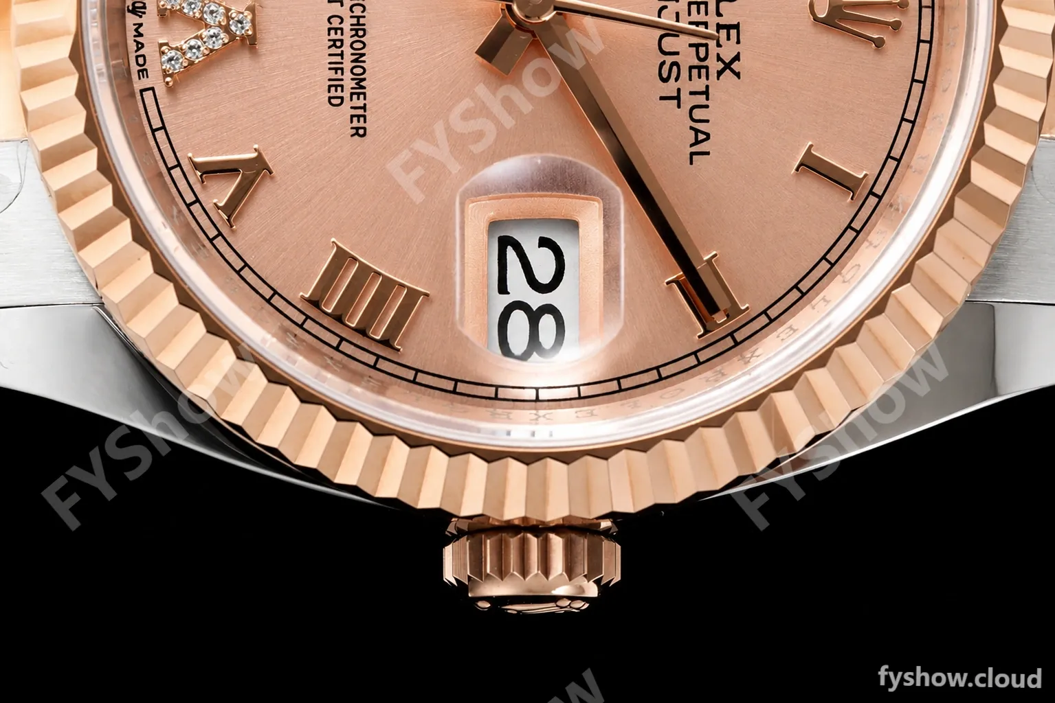 Rolex - Datejust 126231 36mm Oys Flt 904L RG/SS Pink/Rmn ARF SH3235 - Image 3