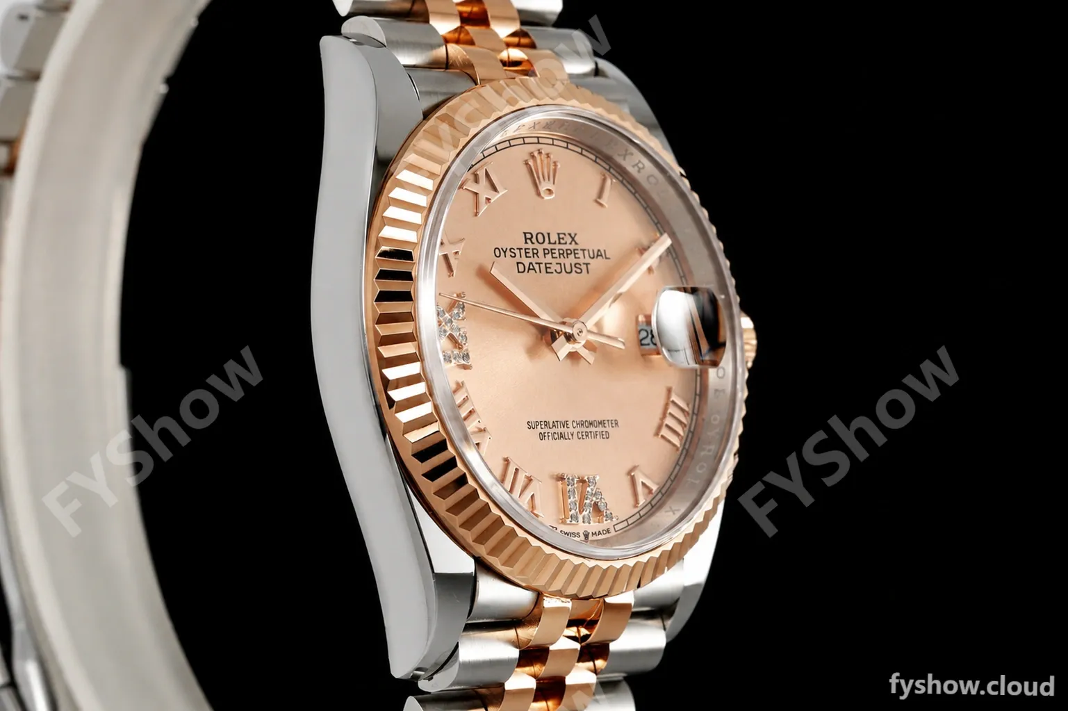 Rolex - Datejust 126231 36mm Jub Flt 904L RG/SS Pink/Rmn ARF SH3235 - Image 2