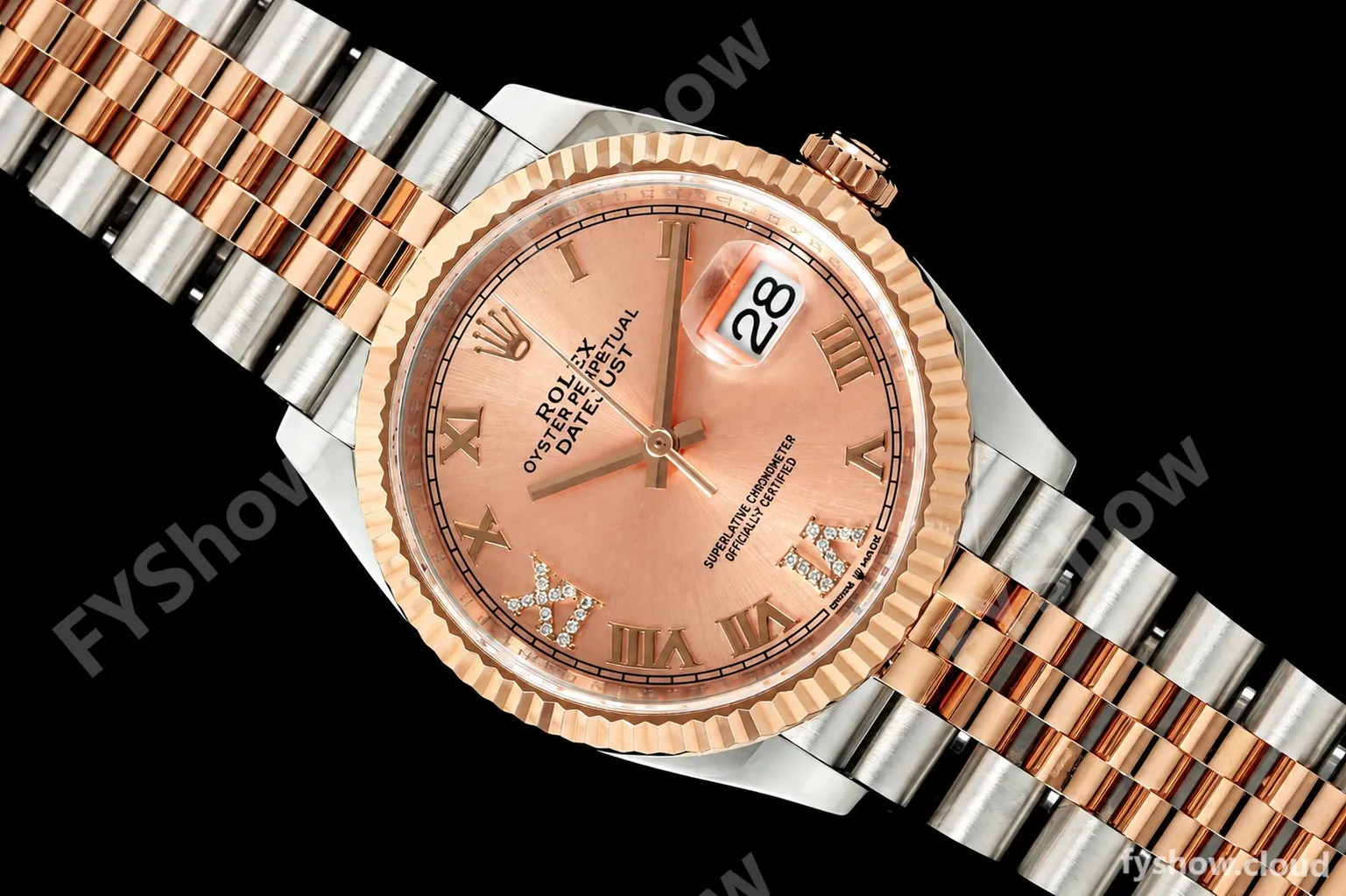 Rolex - Datejust 126231 36mm Jub Flt 904L RG/SS Pink/Rmn ARF SH3235 - Image 27