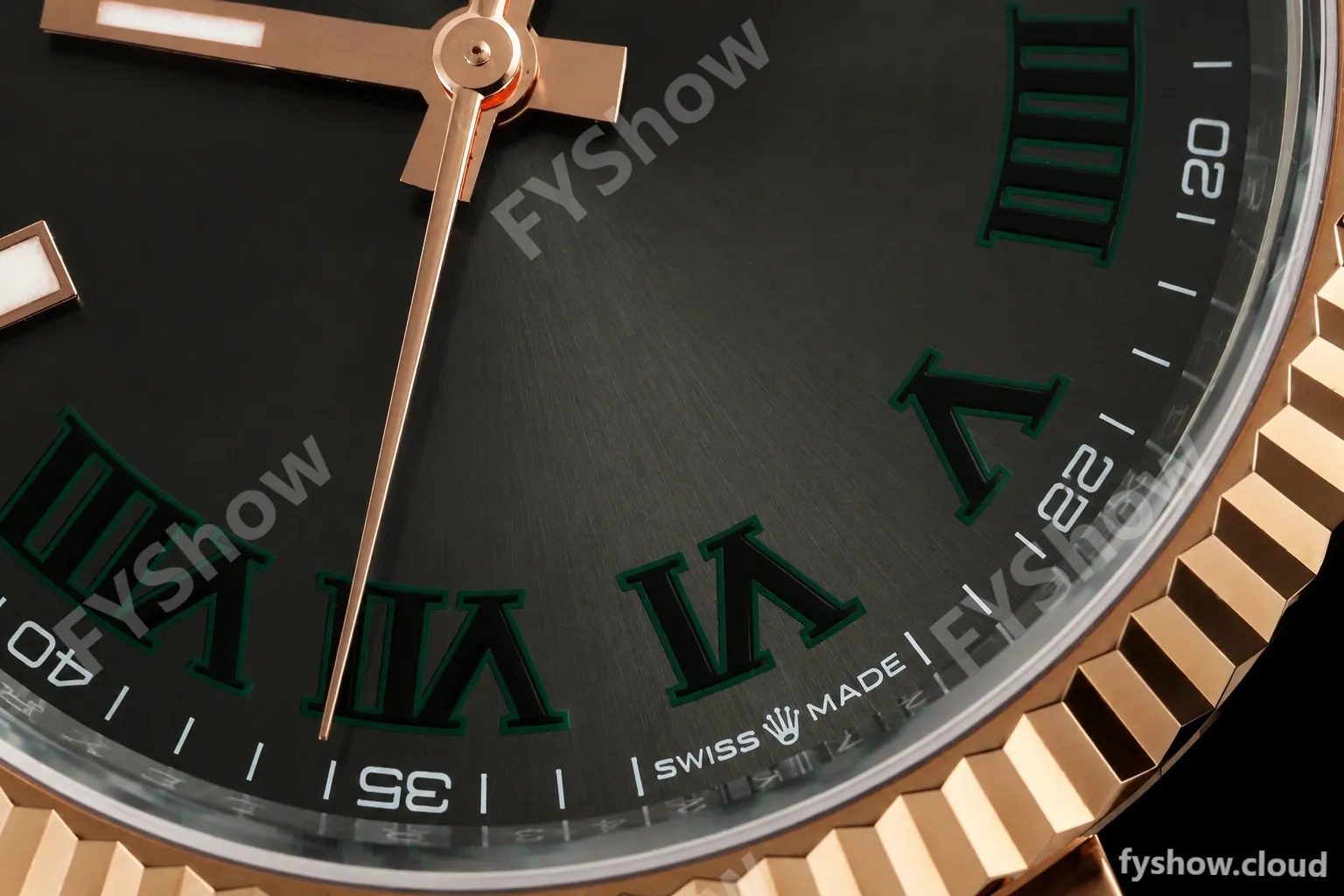 Rolex - Datejust 126231 36mm Oys Flt 904L RG/SS Grey Wimbledon/Roman ARF SH3235 - Image 26