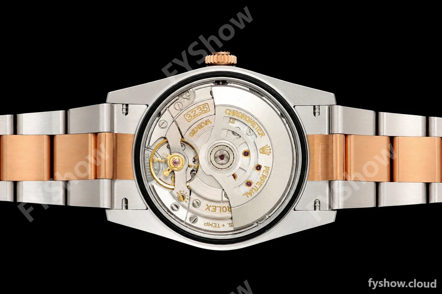 Rolex - Datejust 126231 36mm Oys Flt 904L RG/SS Silver Palm Motif Dial ARF SH3235 - Image 10