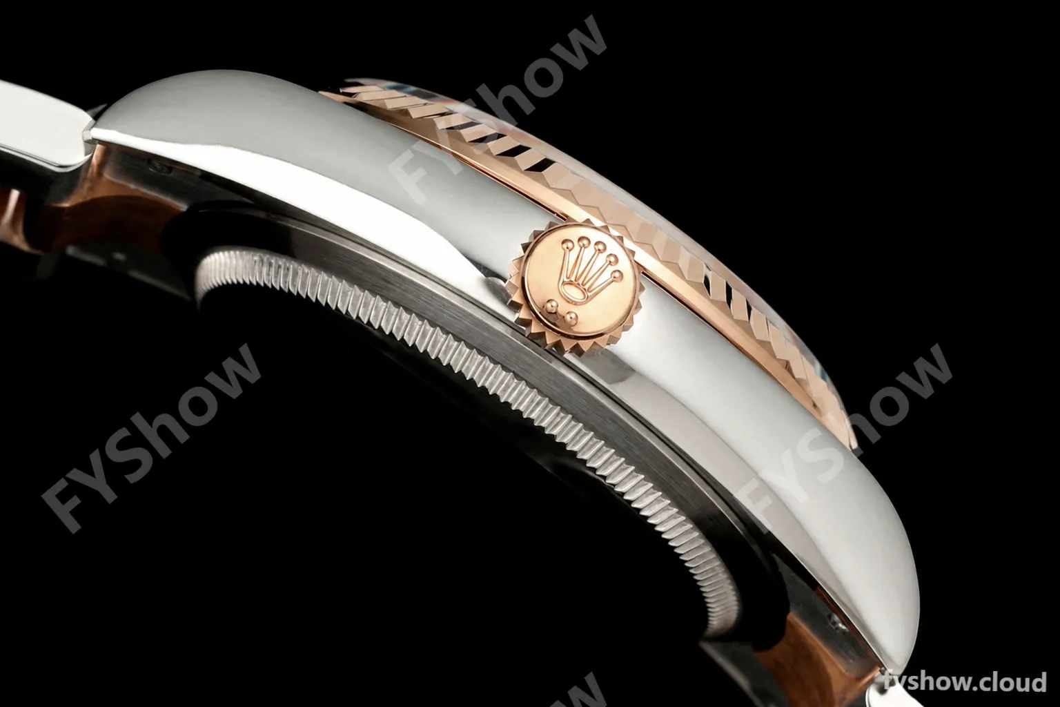 Rolex - Datejust 126231 36mm Oys Flt 904L RG/SS Silver Palm Motif Dial ARF SH3235 - Image 5