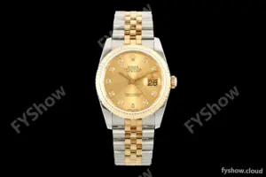 Rolex - Datejust 116233 36mm Jub Flt 316L YG/SS Gold/Dia GMF VR3135