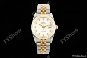Rolex - Datejust 116233 36mm Jub Flt 316L YG/SS White Mop/Dia GMF VR3135