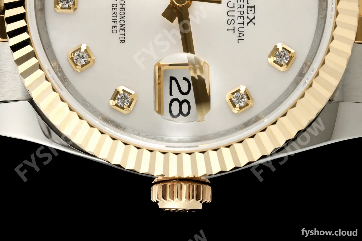 Rolex - Datejust 116233 36mm Jub Flt 316L YG/SS White Mop/Dia GMF VR3135 - Image 3