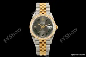 Rolex - Datejust 126283RBR 36mm Jub Diamond 904L YG/SS/DIA Grey/Rmn VSF VS3235