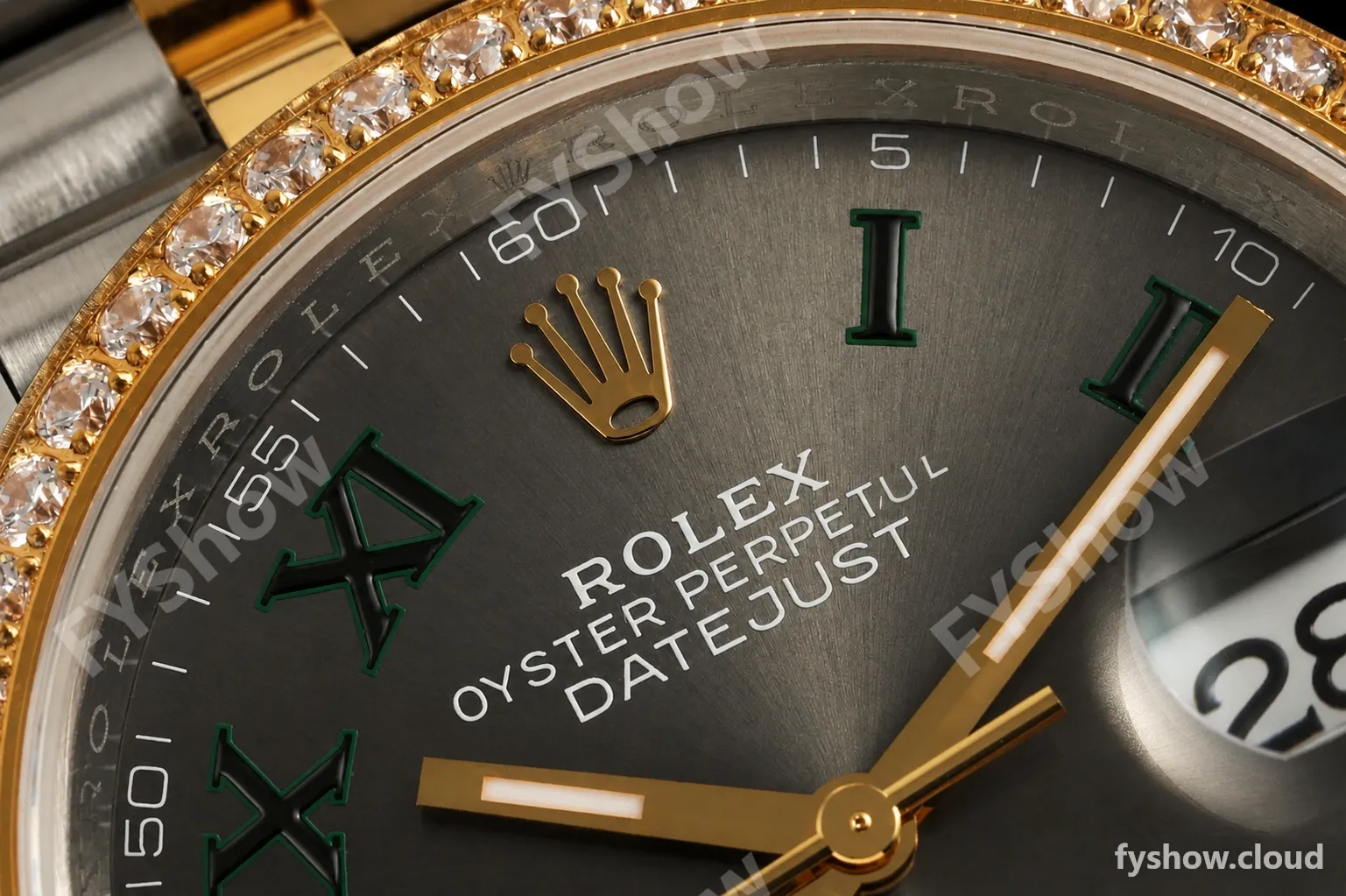 Rolex - Datejust 126283RBR 36mm Jub Diamond 904L YG/SS/DIA Grey/Rmn VSF VS3235 - Image 26
