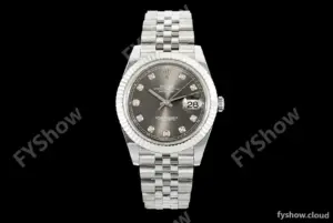 Rolex - Datejust 126334 41mm Gain Weight Jub Flt 904L SS/SS Gray/Dia QF SH3235