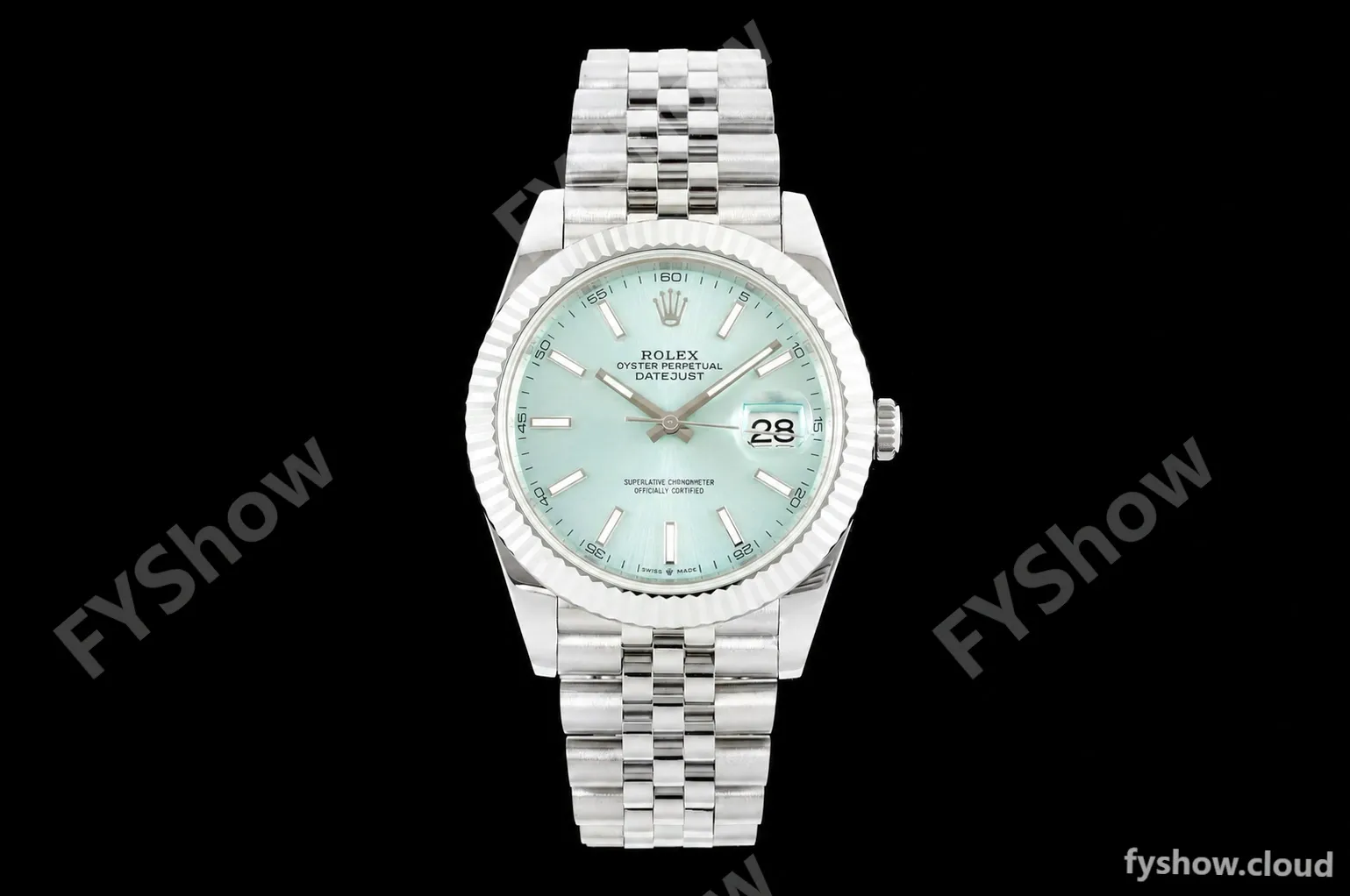 Rolex - Datejust 126334 41mm Gain Weight Jub Flt 904L SS/SS I-Blue/Stk QF SH3235