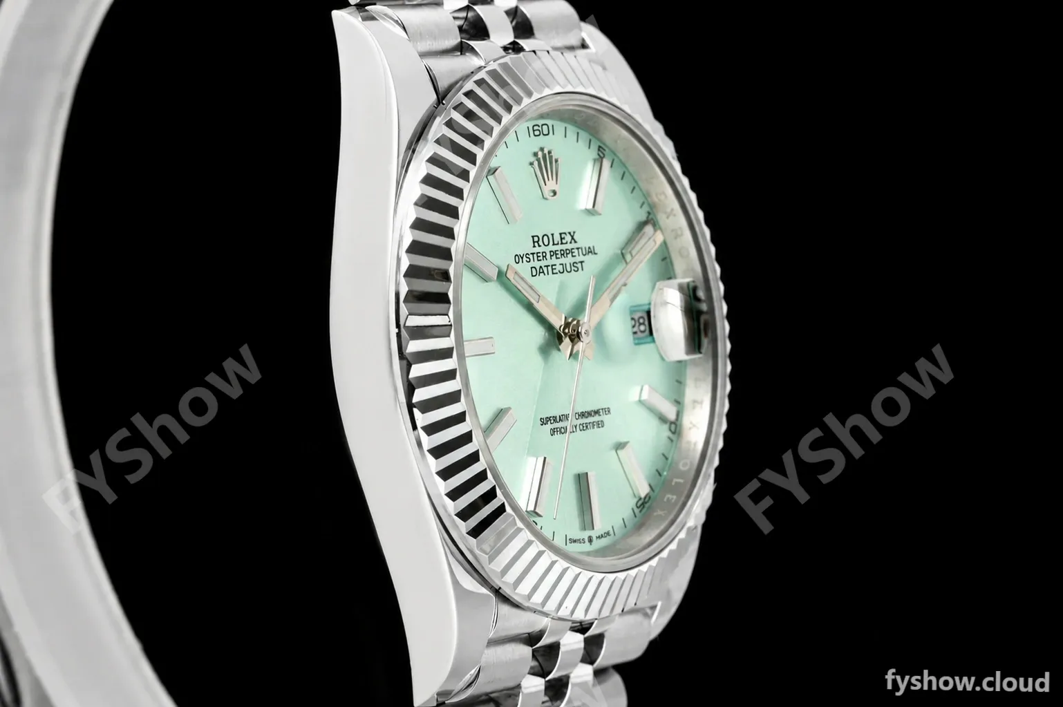 Rolex - Datejust 126334 41mm Gain Weight Jub Flt 904L SS/SS I-Blue/Stk QF SH3235 - Image 2