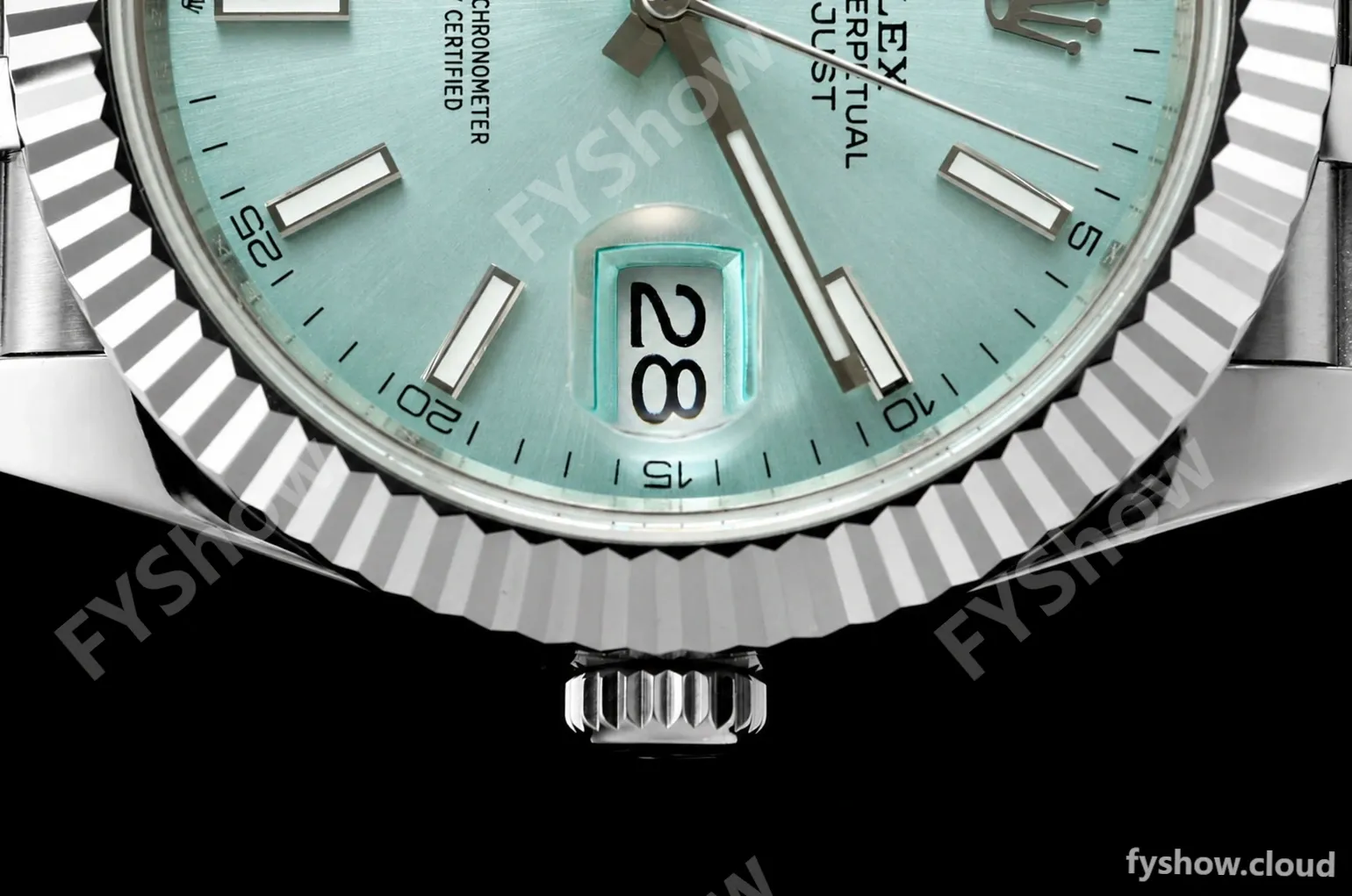 Rolex - Datejust 126334 41mm Gain Weight Jub Flt 904L SS/SS I-Blue/Stk QF SH3235 - Image 3
